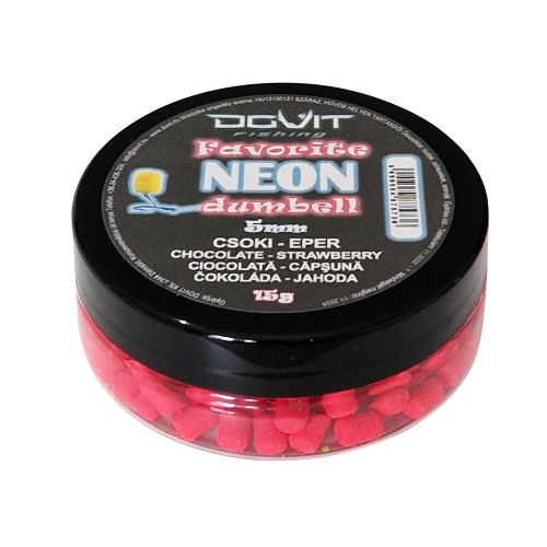 Favorite Dumbell Neon 5mm - Csoki-eper