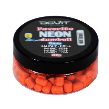 Favorite dumbell Neon 8mm - Halibut-krill